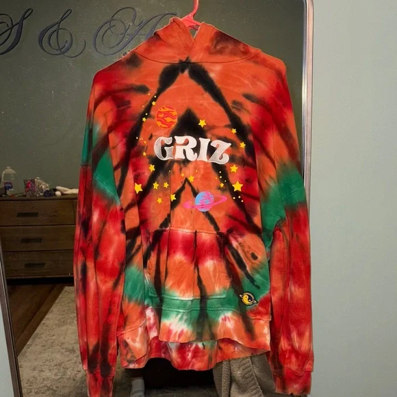GRIZ Tie-Dye Hoodie - Picture 1 of 5